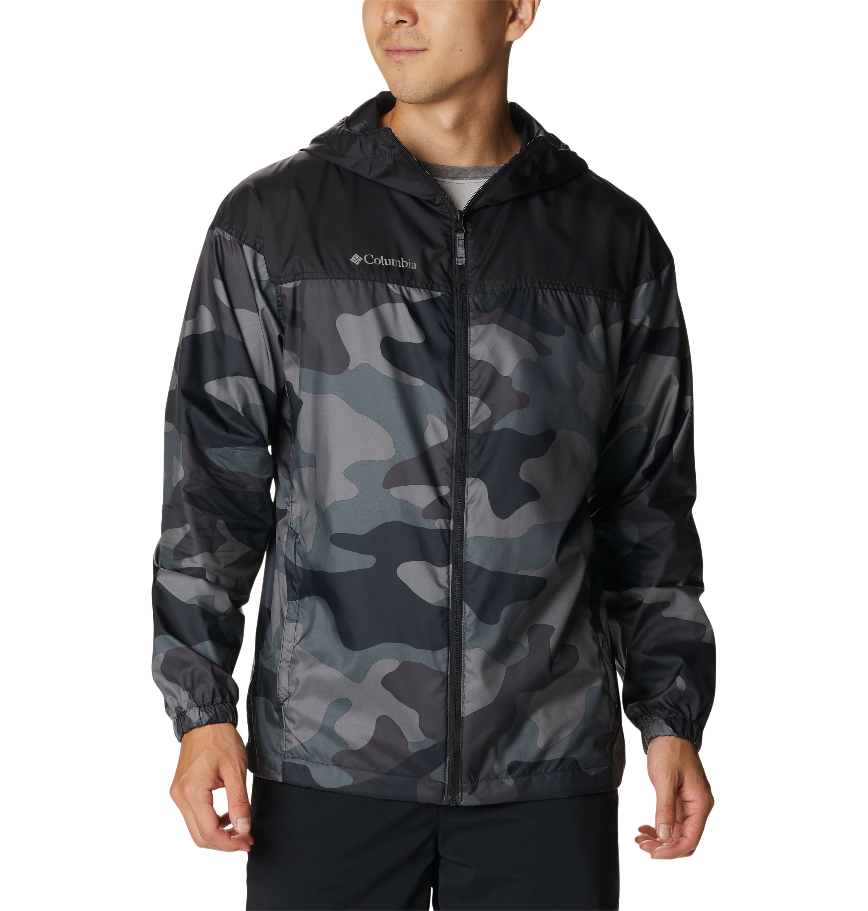 Columbia Men's Flash Challenger Novelty Windbreaker Jacket
