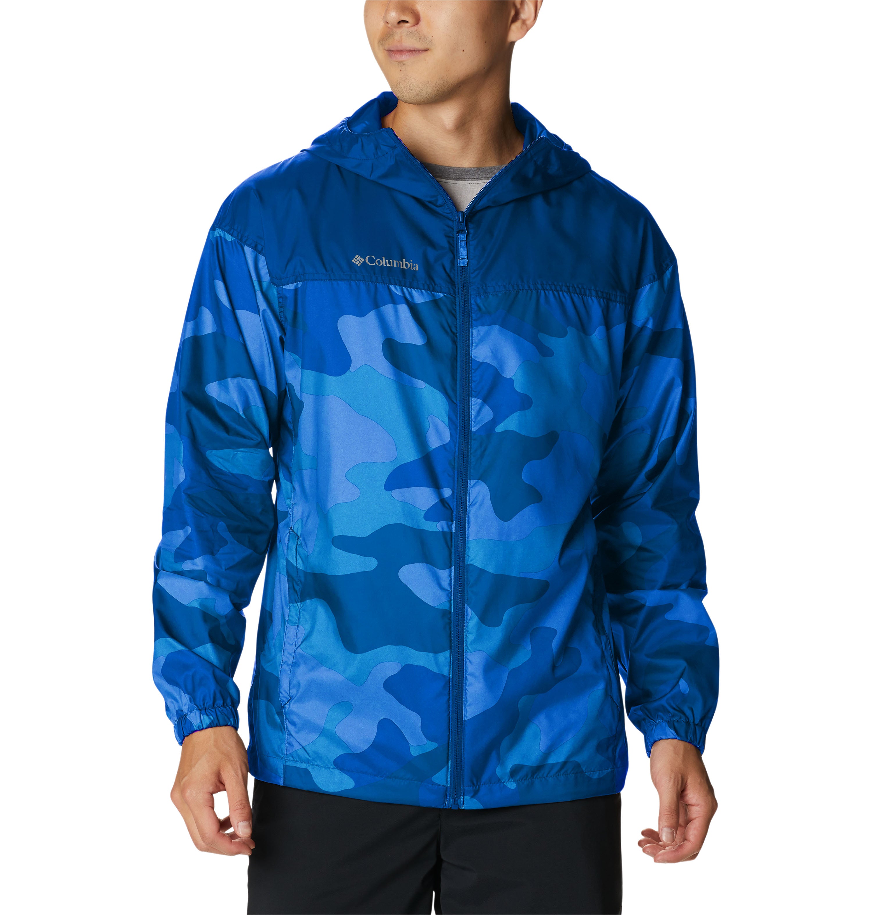 Columbia Men's Flash Challenger Novelty Windbreaker Jacket