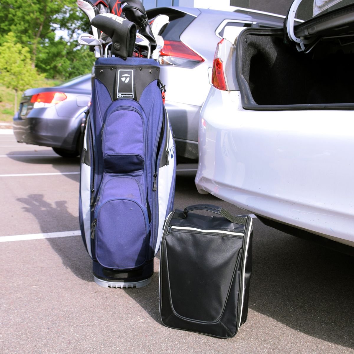 Golf Shoe Bag - Black