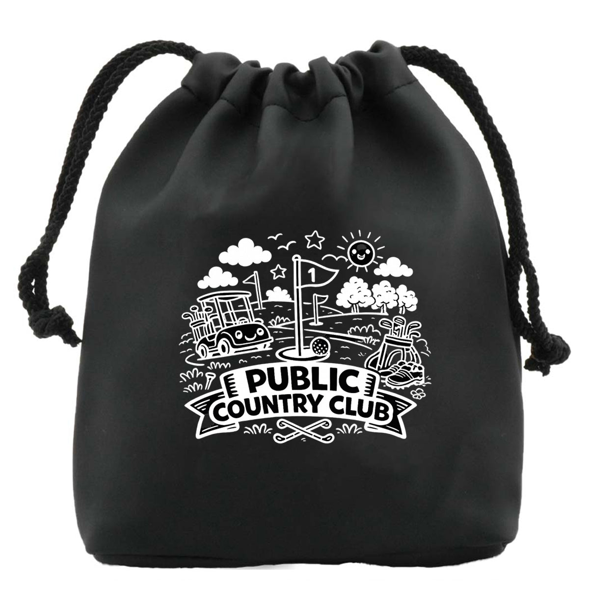 Leatherette Golfers Pouch