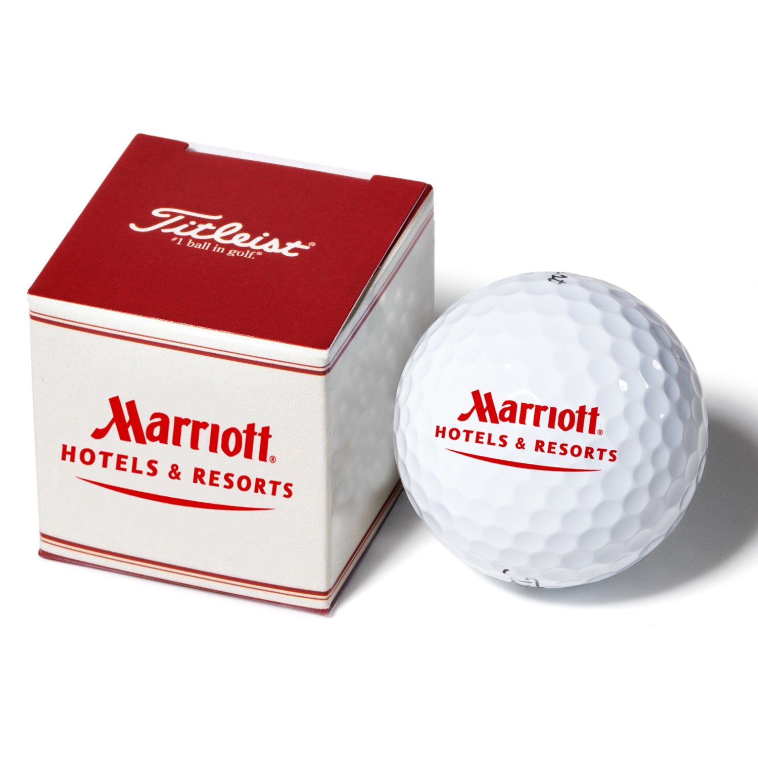 Titleist Packedge 1-Ball Box with TruFeel