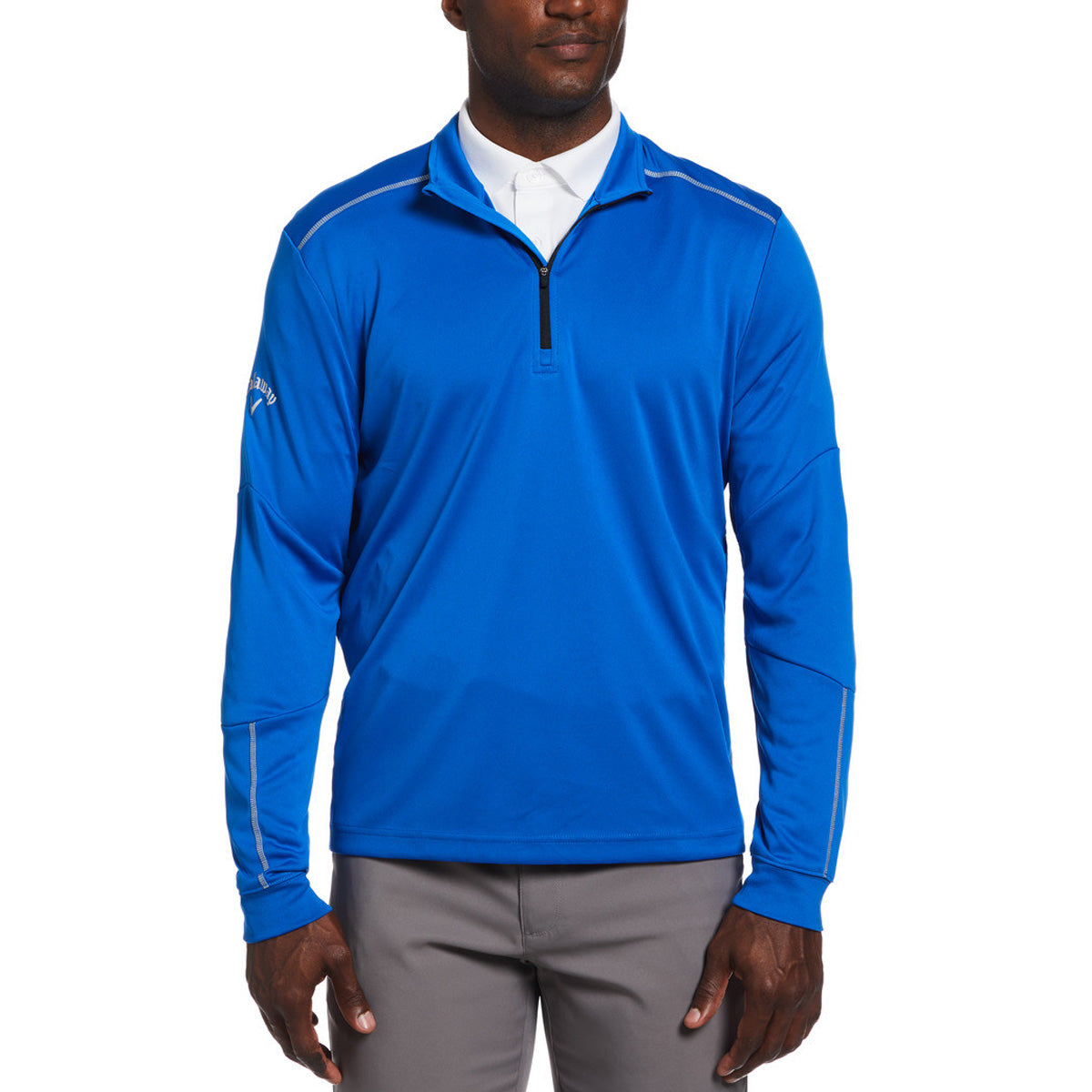 Callaway Men's Quarter-Zip Water Repellent Pullover Shirt