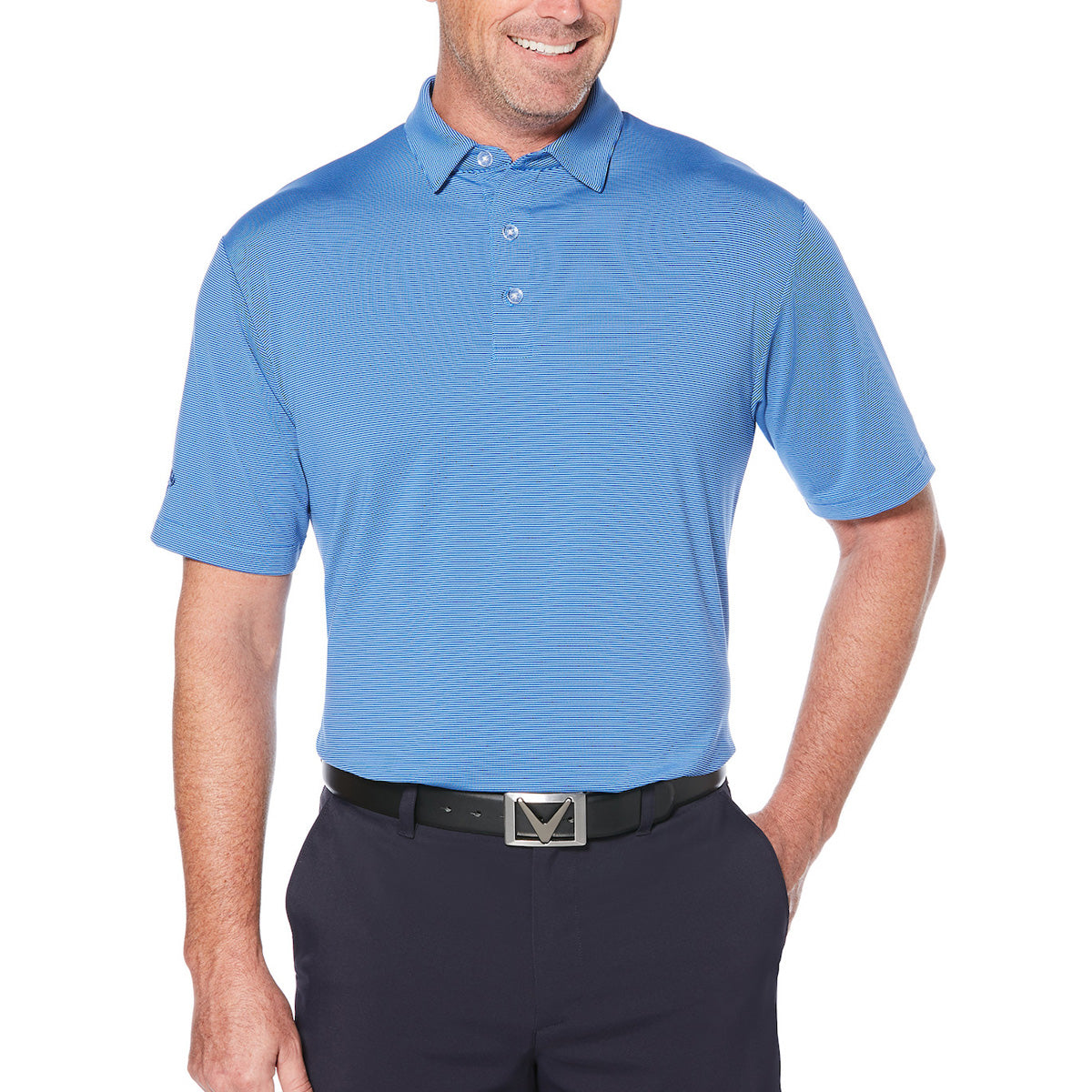 Callaway Men's Fine Line Stripe Polo