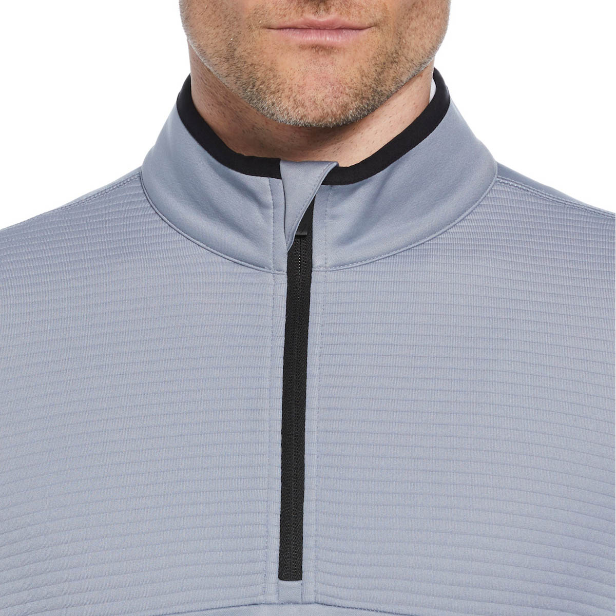 Callaway Men's Quarter Zip Ottoman Fleece Pullover Shirt