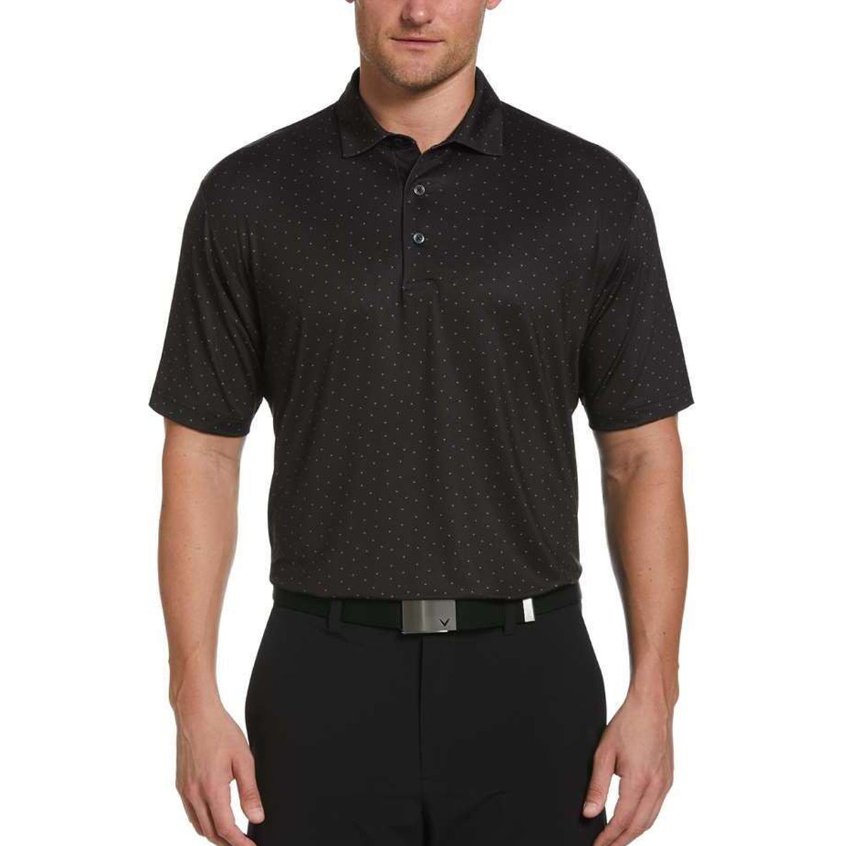 Callaway Micro Chev Print Polo