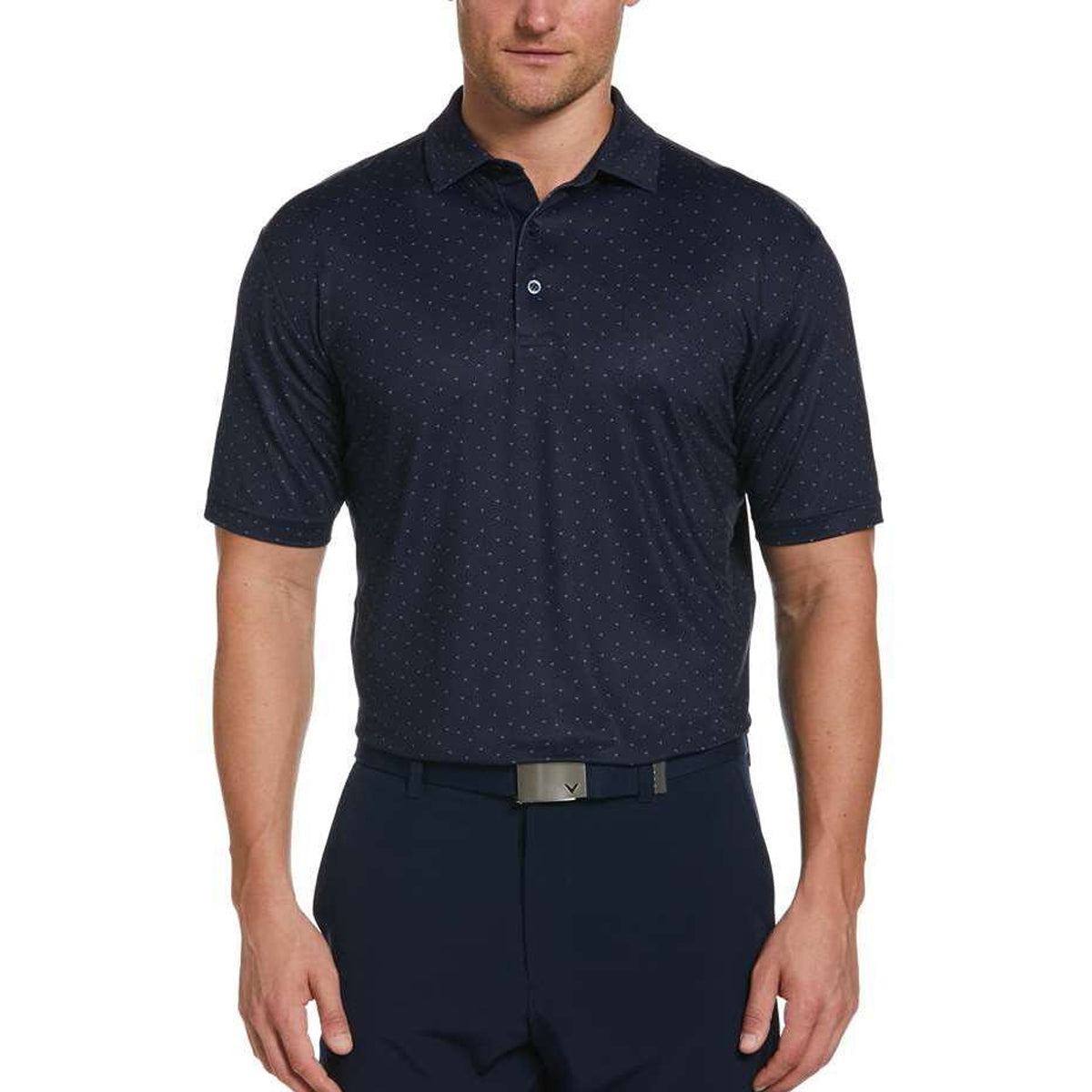 Callaway Micro Chev Print Polo