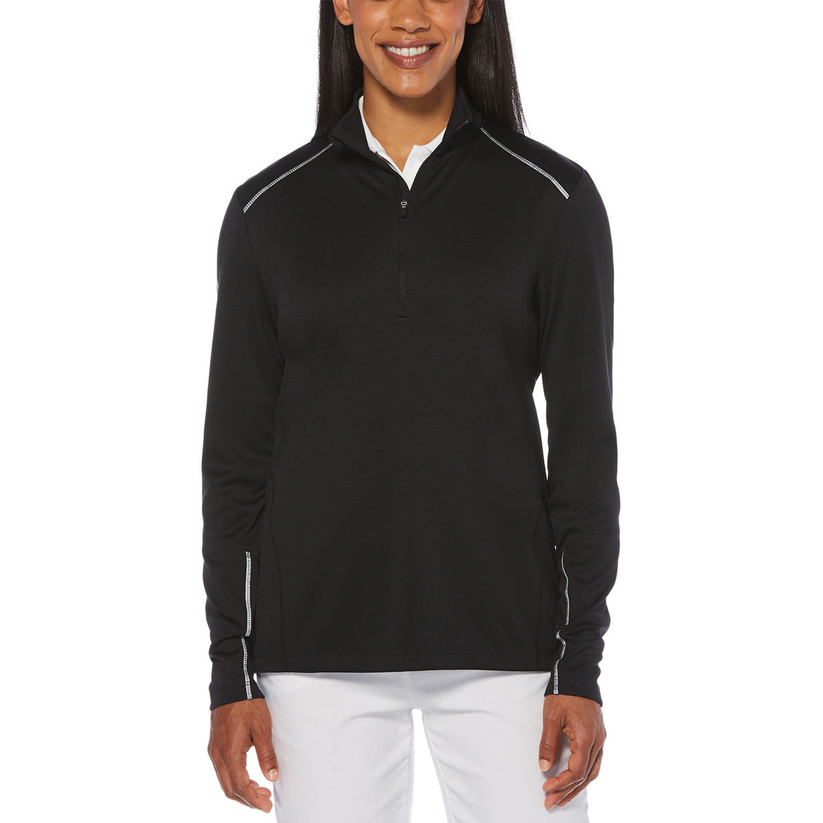 Callaway Ladies' Water Repellent ¼-Zip Pullover Shirt