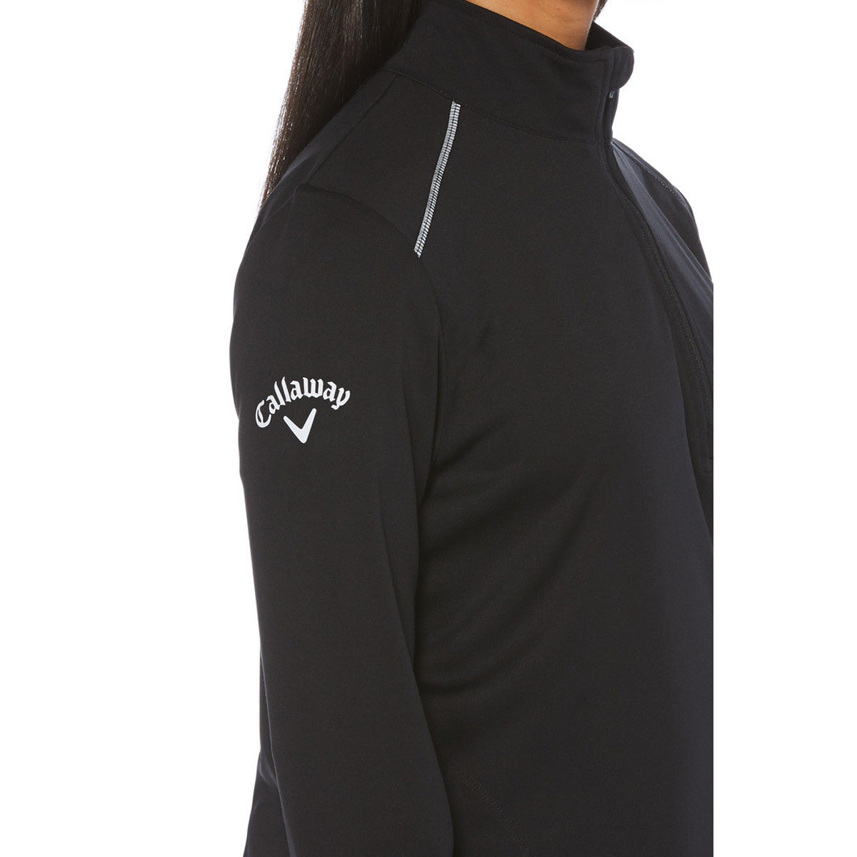 Callaway Ladies' Water Repellent ¼-Zip Pullover Shirt