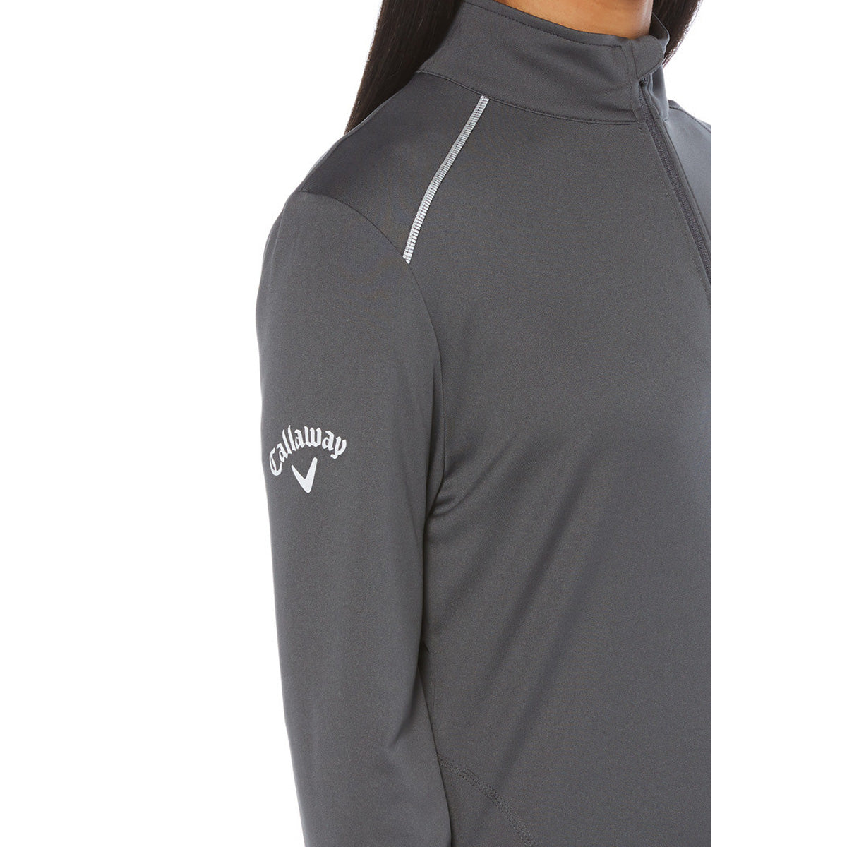 Callaway Ladies' Water Repellent ¼-Zip Pullover Shirt