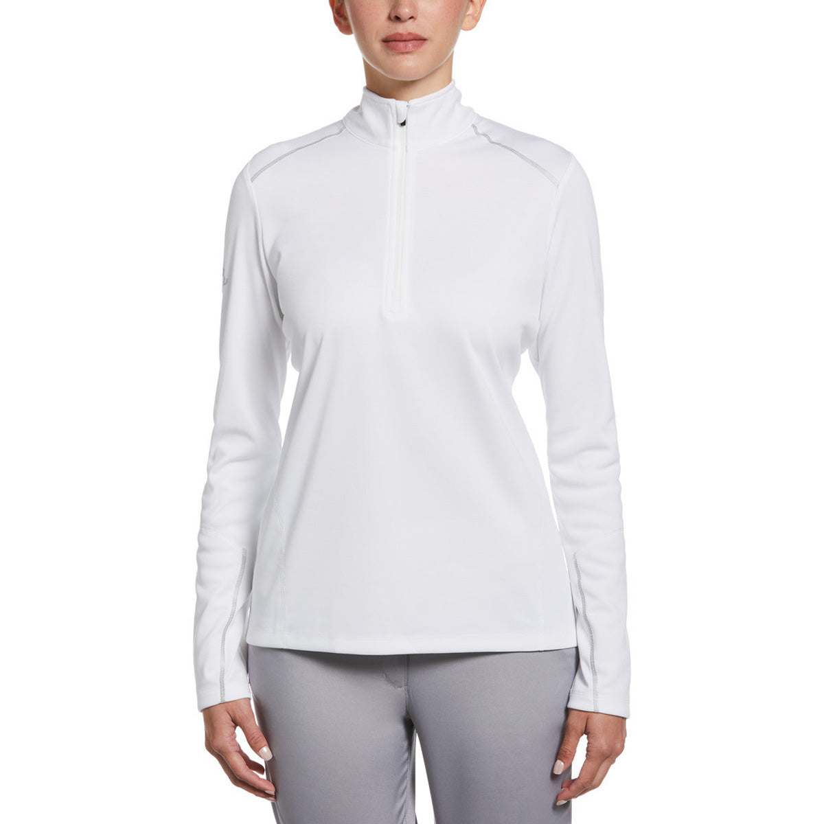 Callaway Ladies' Water Repellent ¼-Zip Pullover Shirt