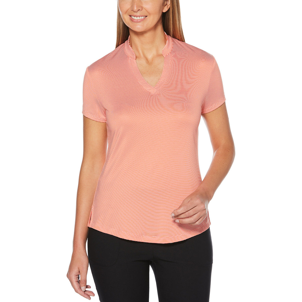 Callaway Ladies' Fine Line Stripe Polo