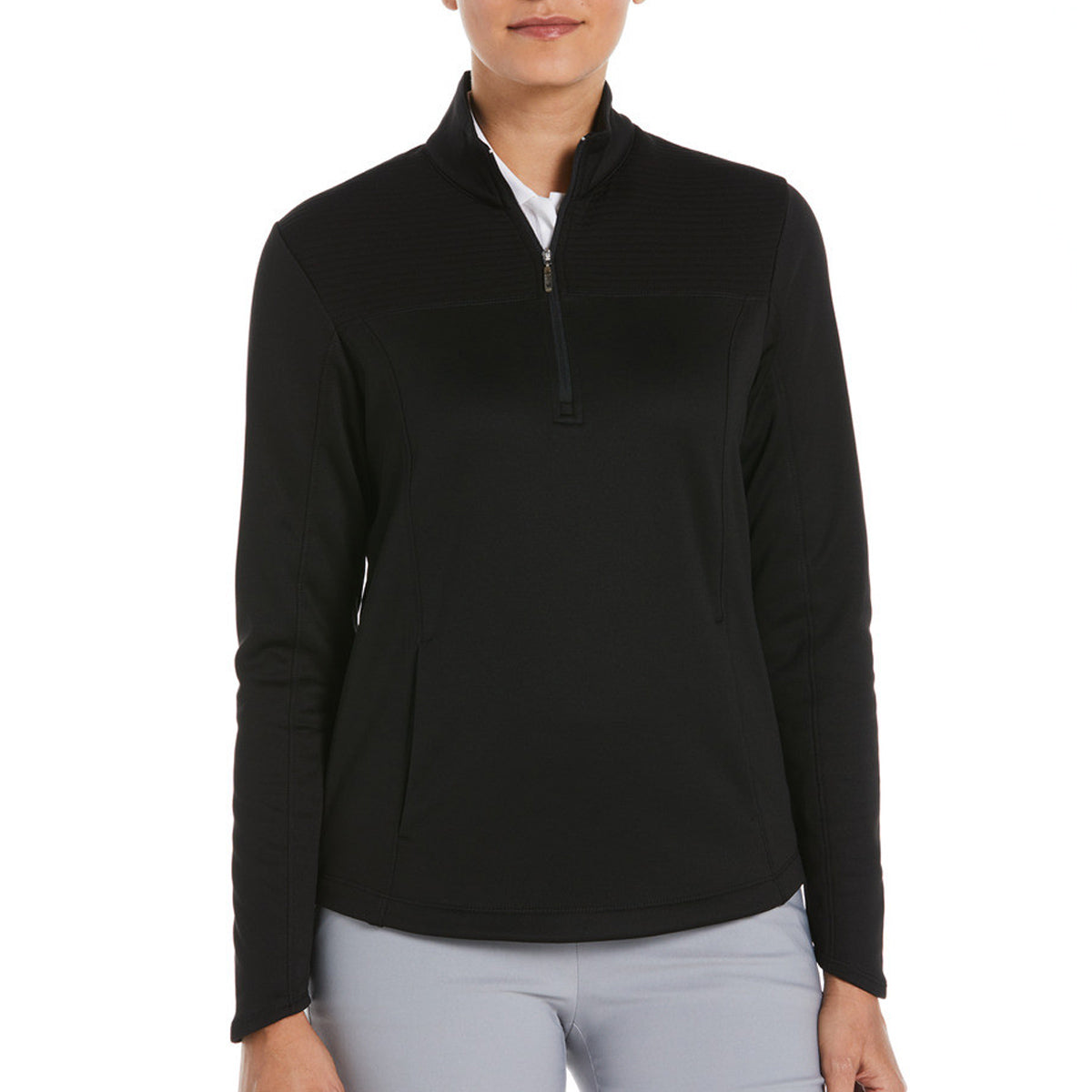 Callaway Ladies' Ottoman ¼-Zip Pullover Shirt