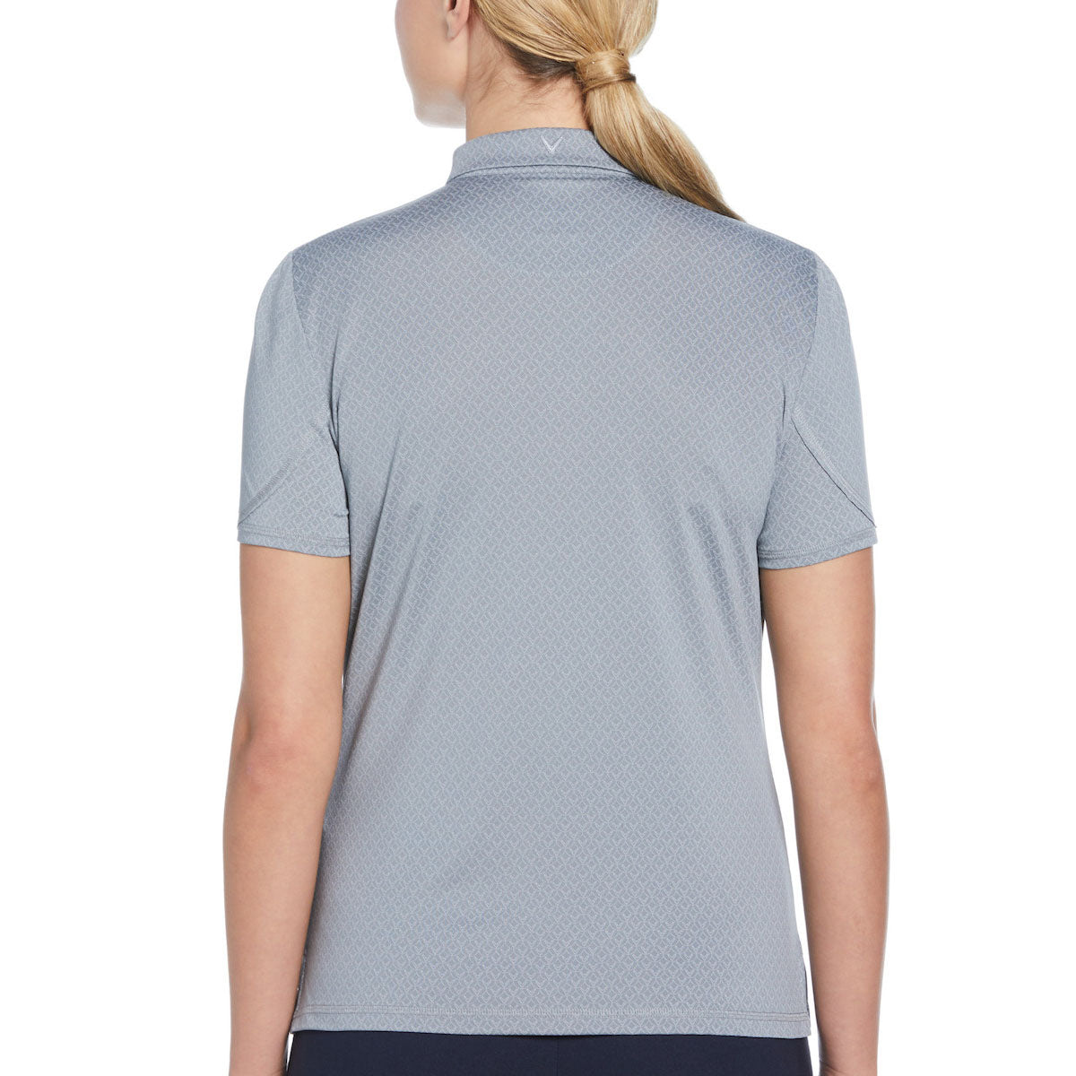 Callaway Ladies' All-Over Stitched Chev Polo Shirt