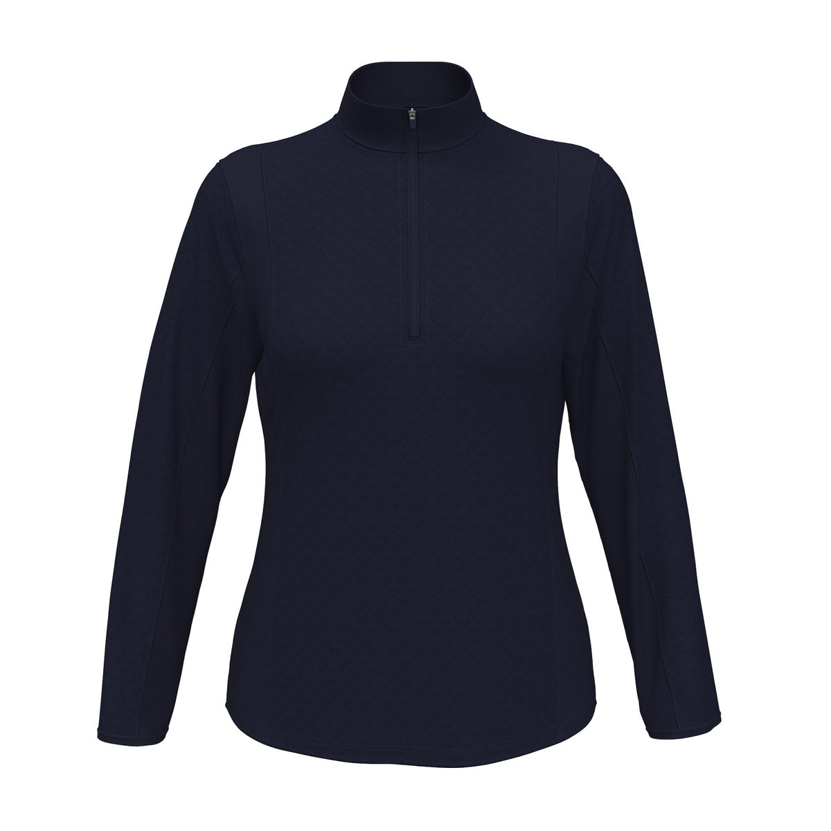 Callaway Ladies' Diamond Quilted Fleece Quarter Zip Jacket