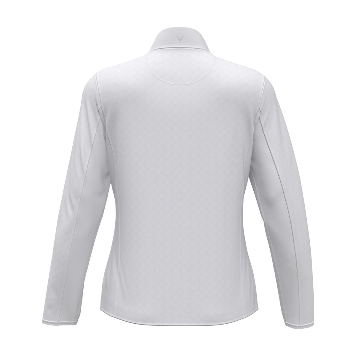 Callaway Ladies' Diamond Quilted Fleece Quarter Zip Jacket