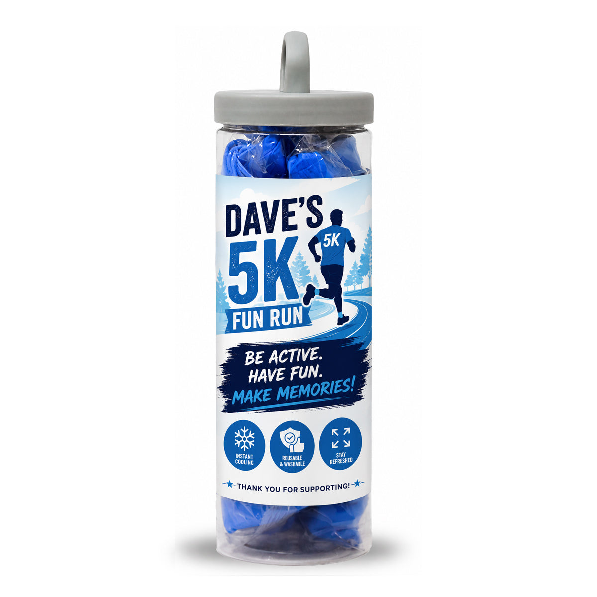 Blue Chill Cooling Towel