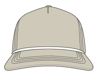 Greyson 5 Panel Blank Rope Hat