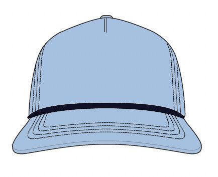 Greyson 5 Panel Blank Rope Hat