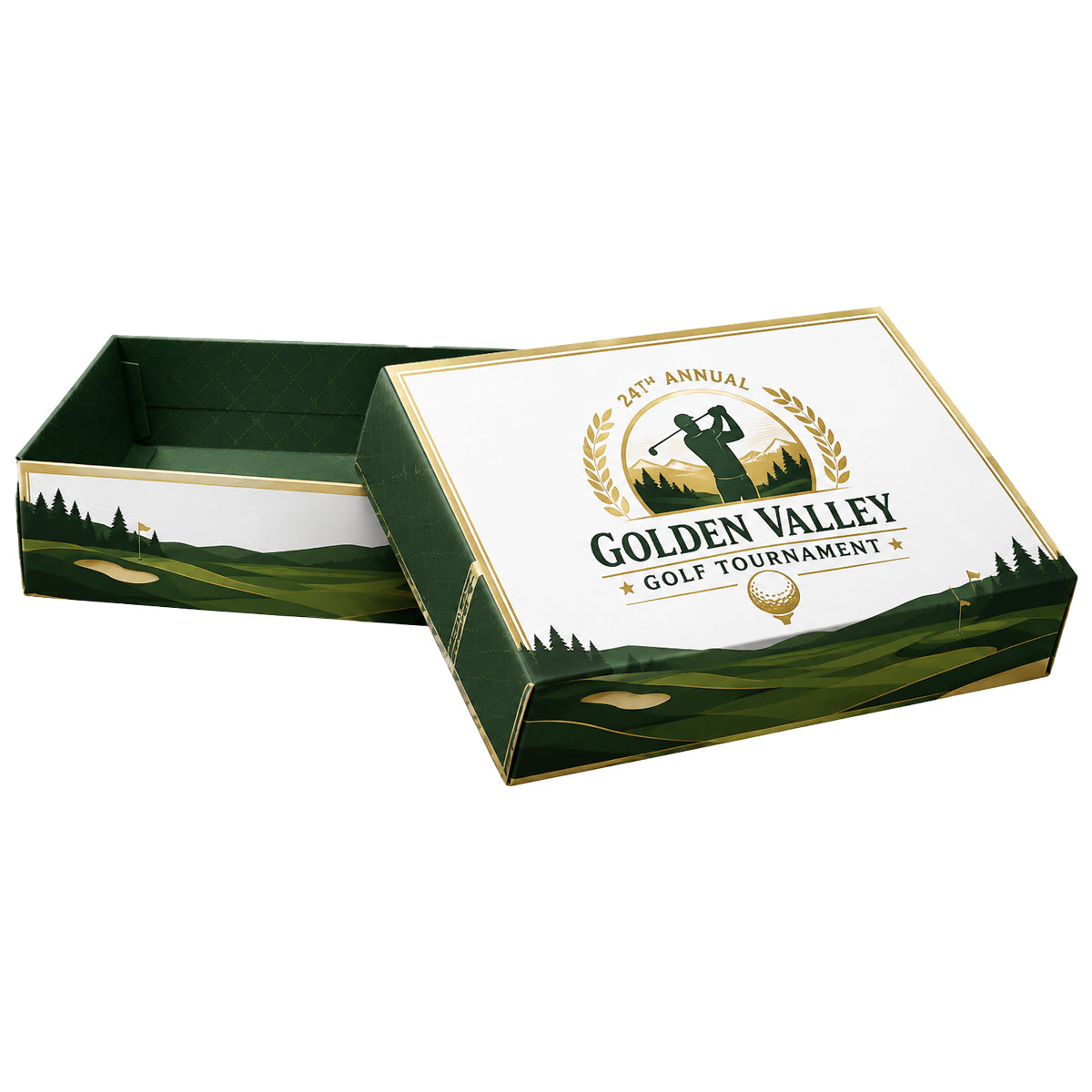 Custom Dozen Packaging Lid & Tray