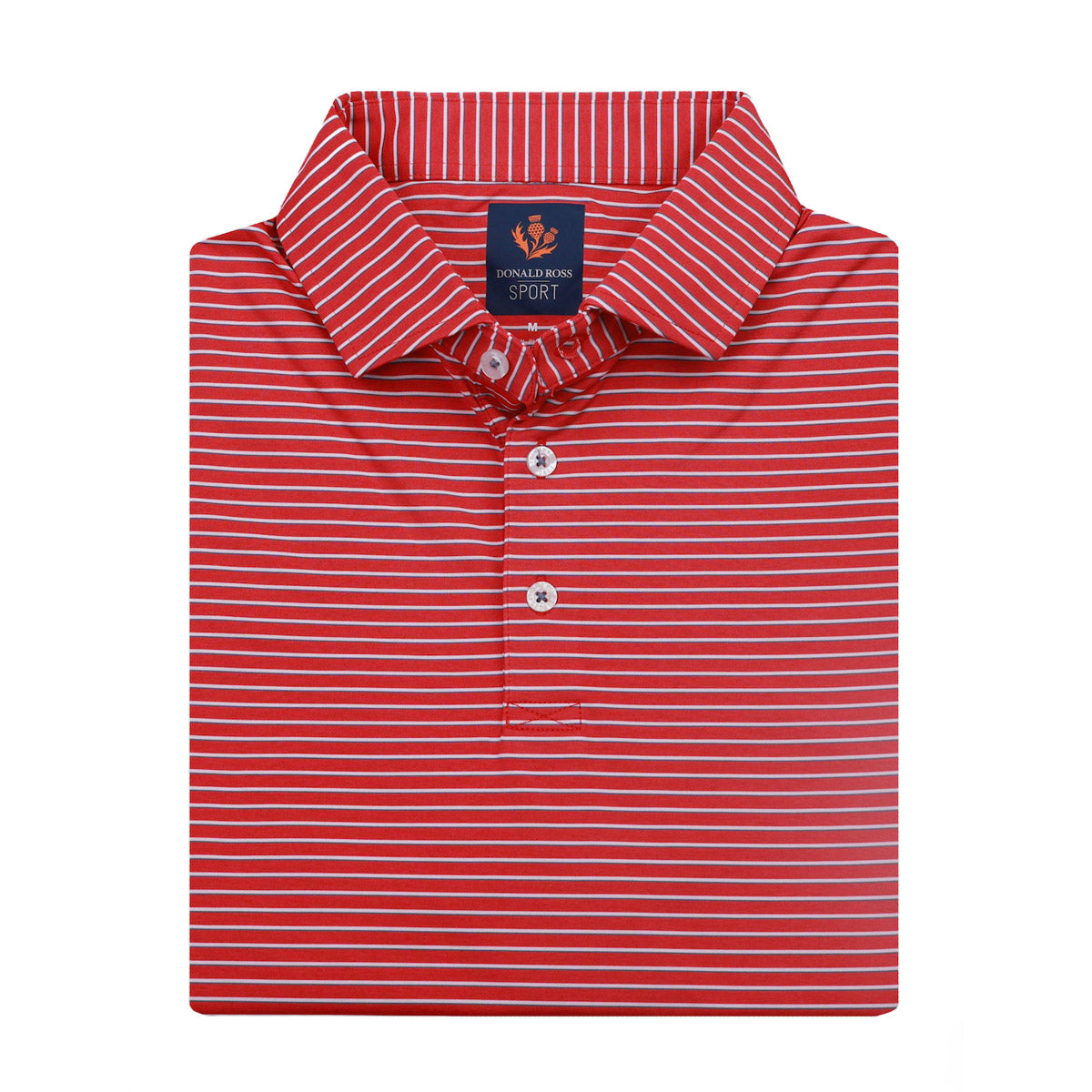 Donald Ross Elom Shadow Stripe Spread Collar