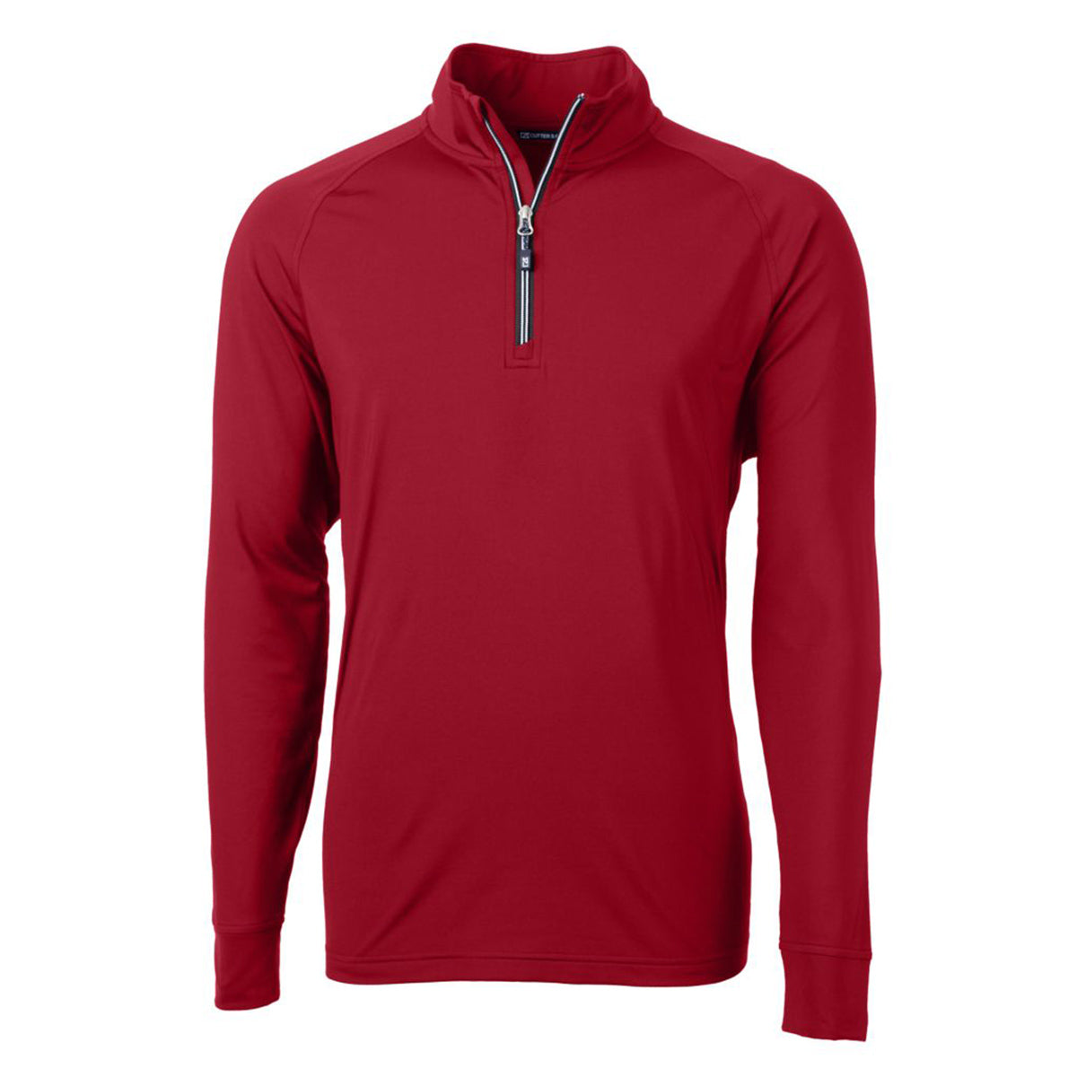 Cutter & Buck Adapt Recycled Soft Knit Stretch Mens Quarter Zip Pullover