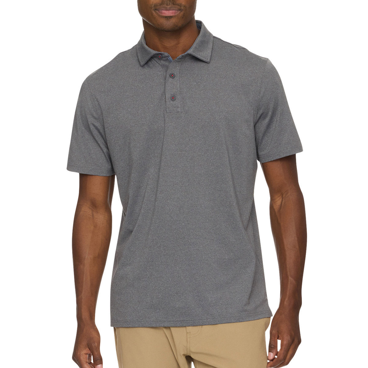 Flag & Anthem Men's SS Solid Performance Polo