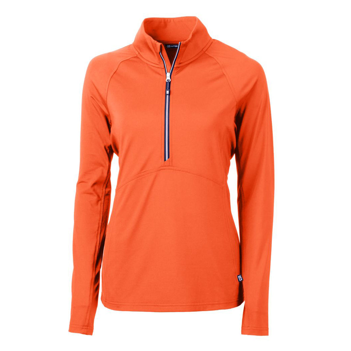 Cutter & Buck Women's Adapt Recycled Soft Knit Stretch Half-Zip Pullover