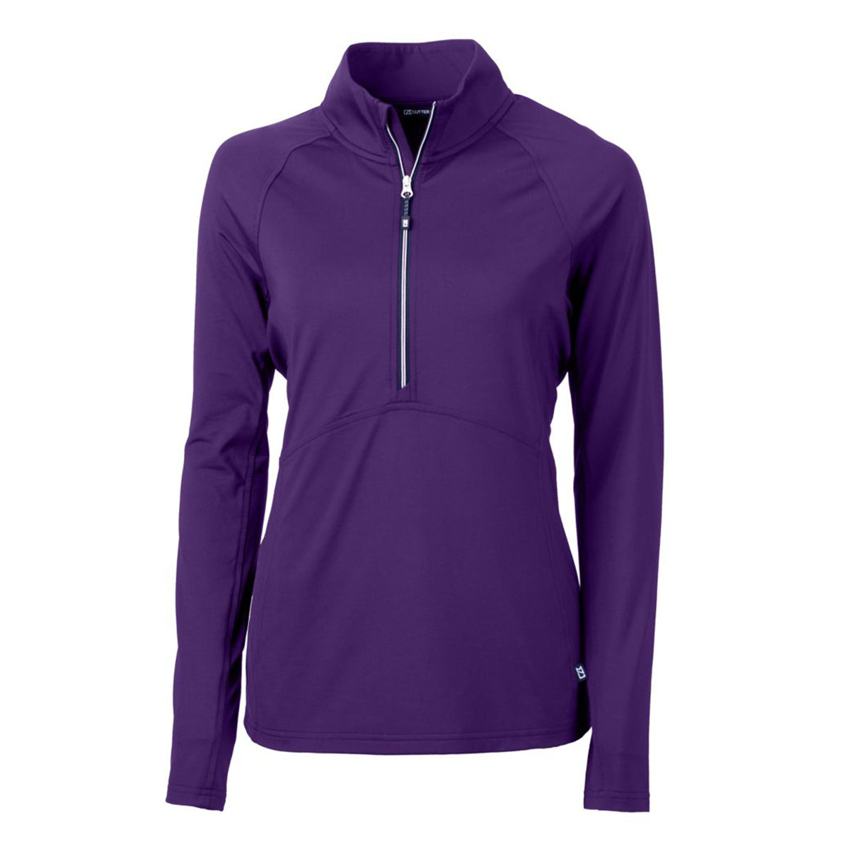 Cutter & Buck Women's Adapt Recycled Soft Knit Stretch Half-Zip Pullover