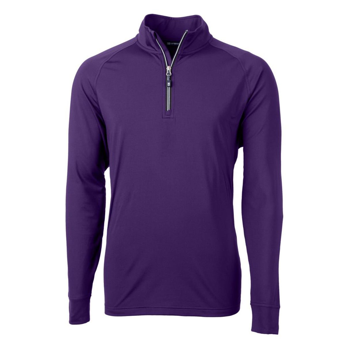 Cutter & Buck Adapt Recycled Soft Knit Stretch Mens Quarter Zip Pullover
