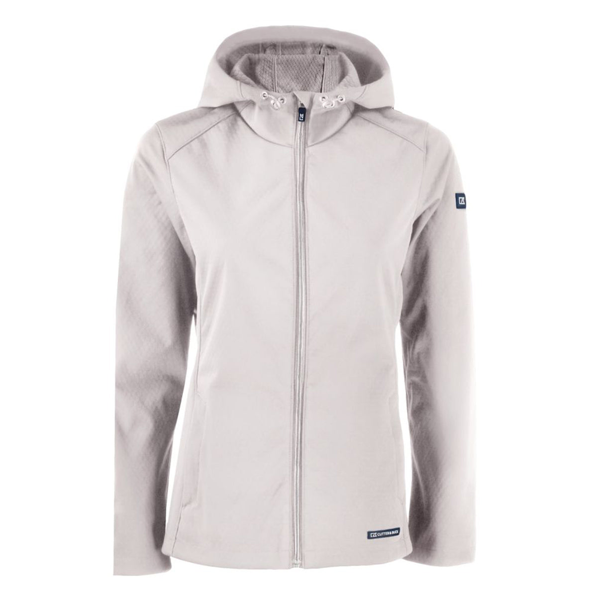 Cutter & Buck Women's Evoke Recycled Honeycomb Fleece Full-Zip Hooded Jacket