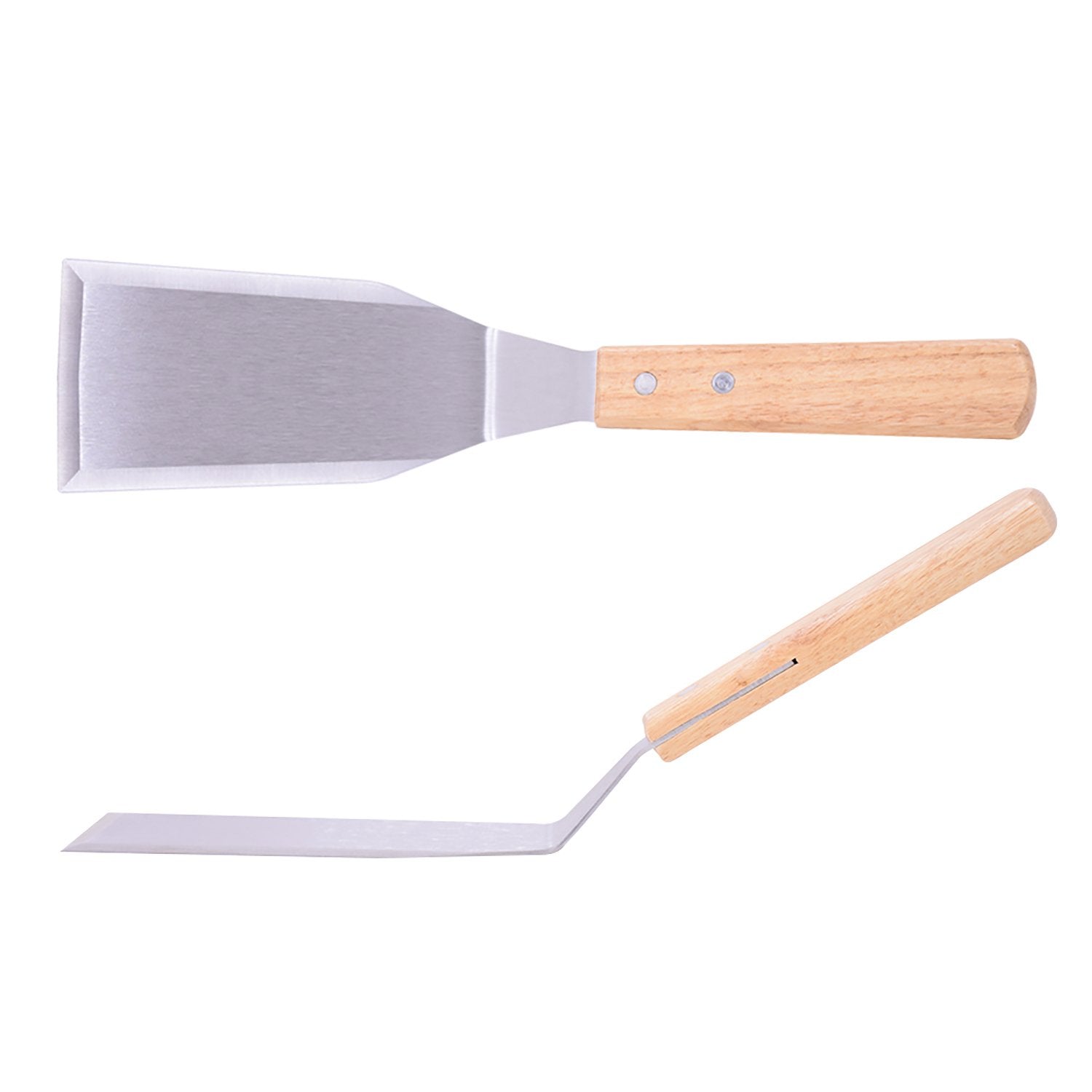 Flat Top Flipper w/ Wood Handle