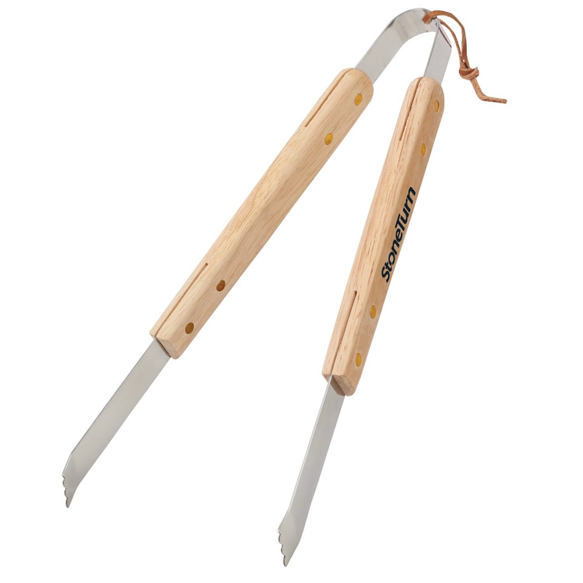 Wood Handle Tongs