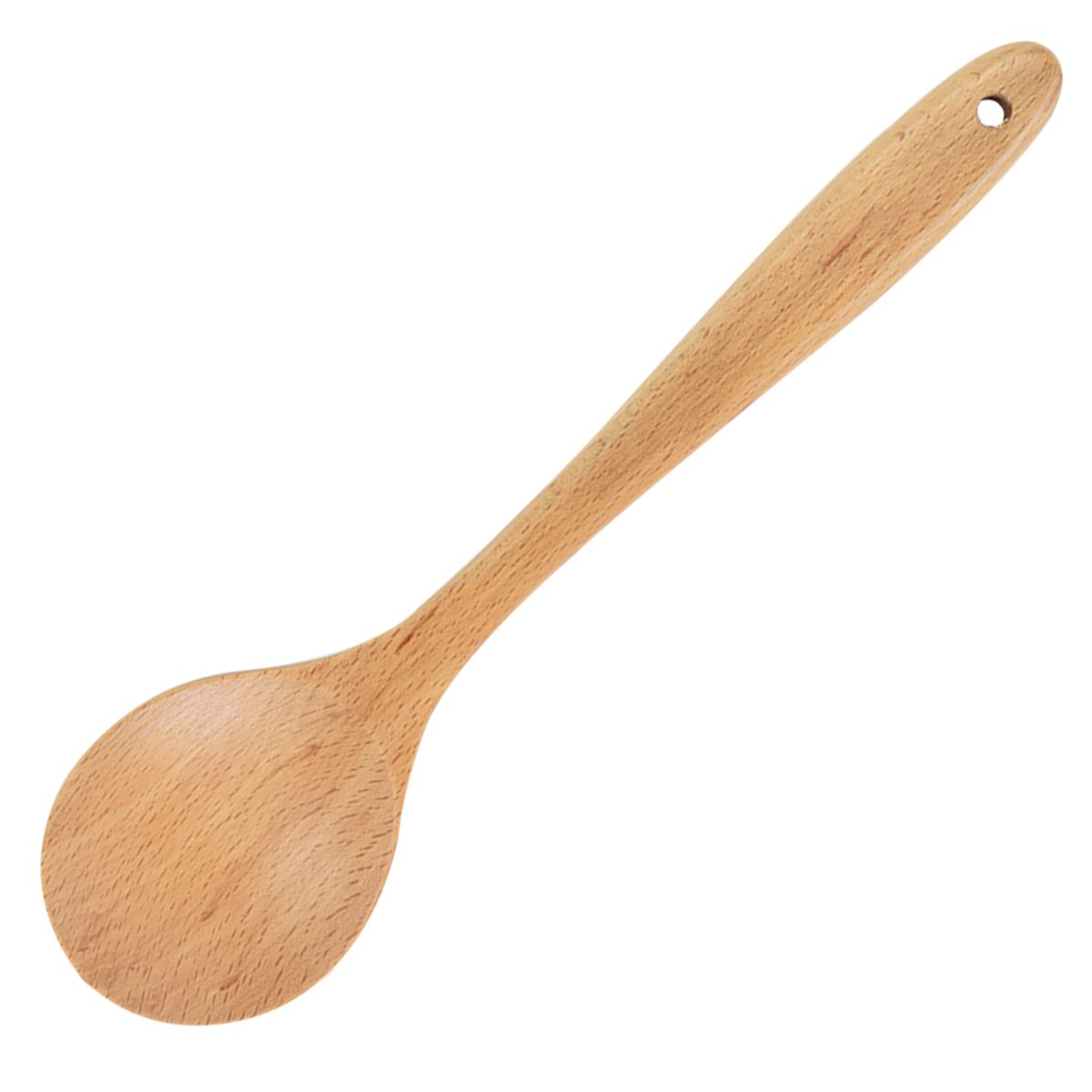 Heavy Duty Beechwood Solid Spoon