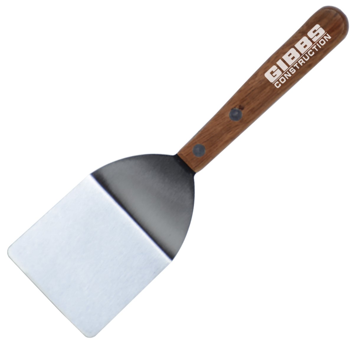 Square Stainless Steel Turner W/ Wood Handle