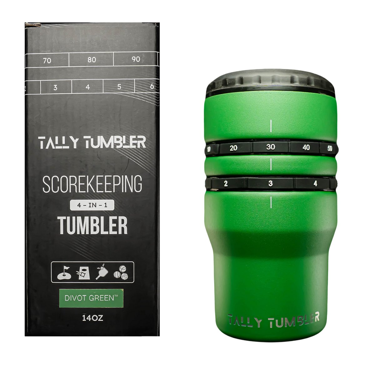 Tally Tumbler 4-in-1 Can Cooler & Scorekeeper