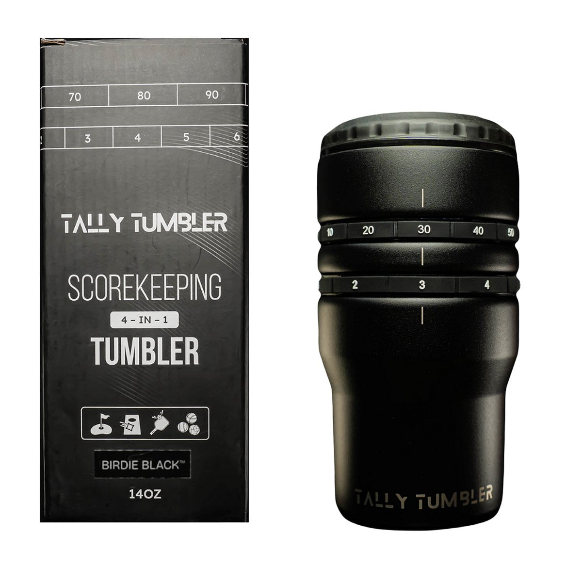 Tally Tumbler 4-in-1 Can Cooler & Scorekeeper
