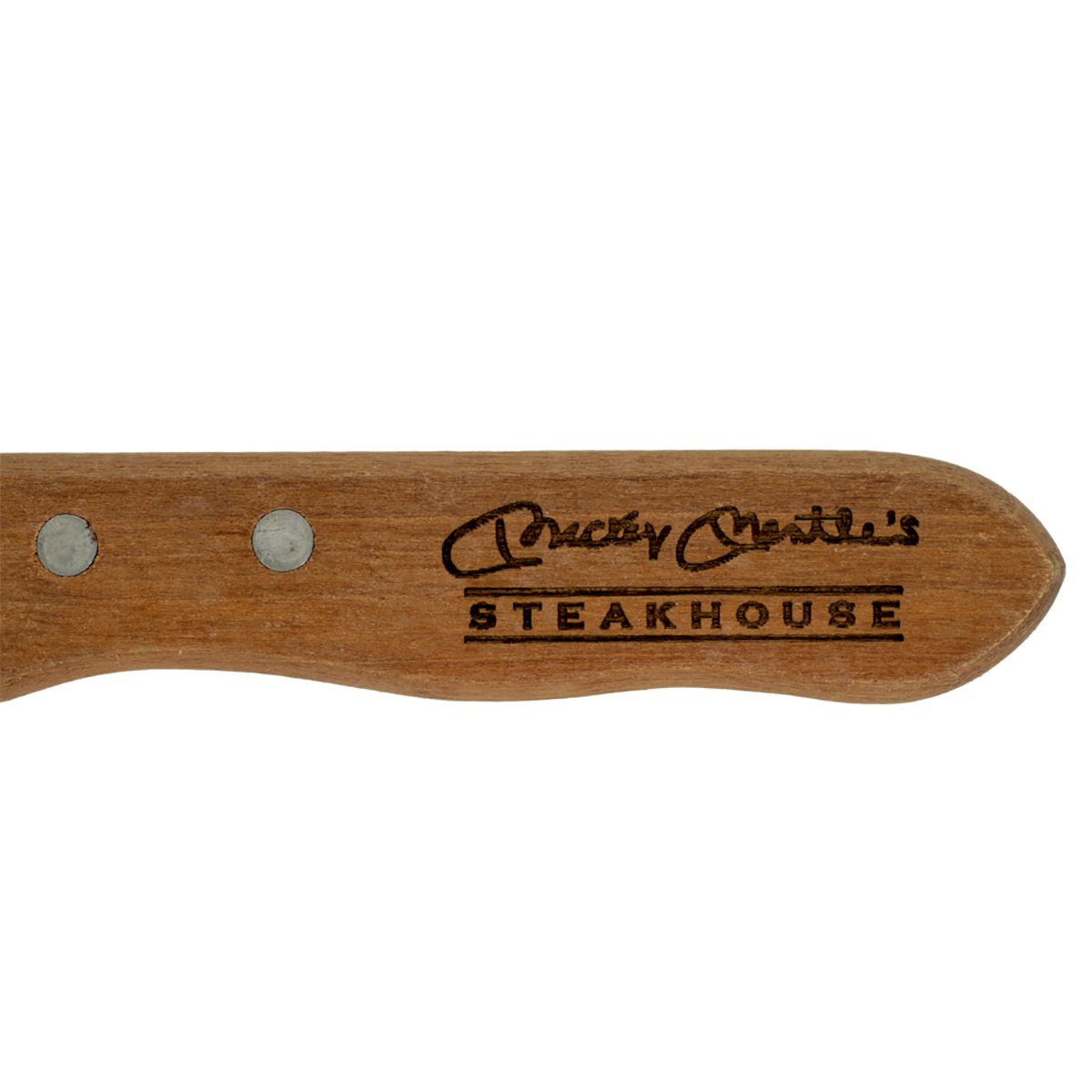 Wood Handle Jumbo Steak Knife - 4 Pack Set