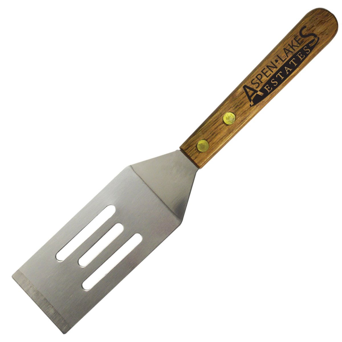 Wood Handle Slotted Spatula