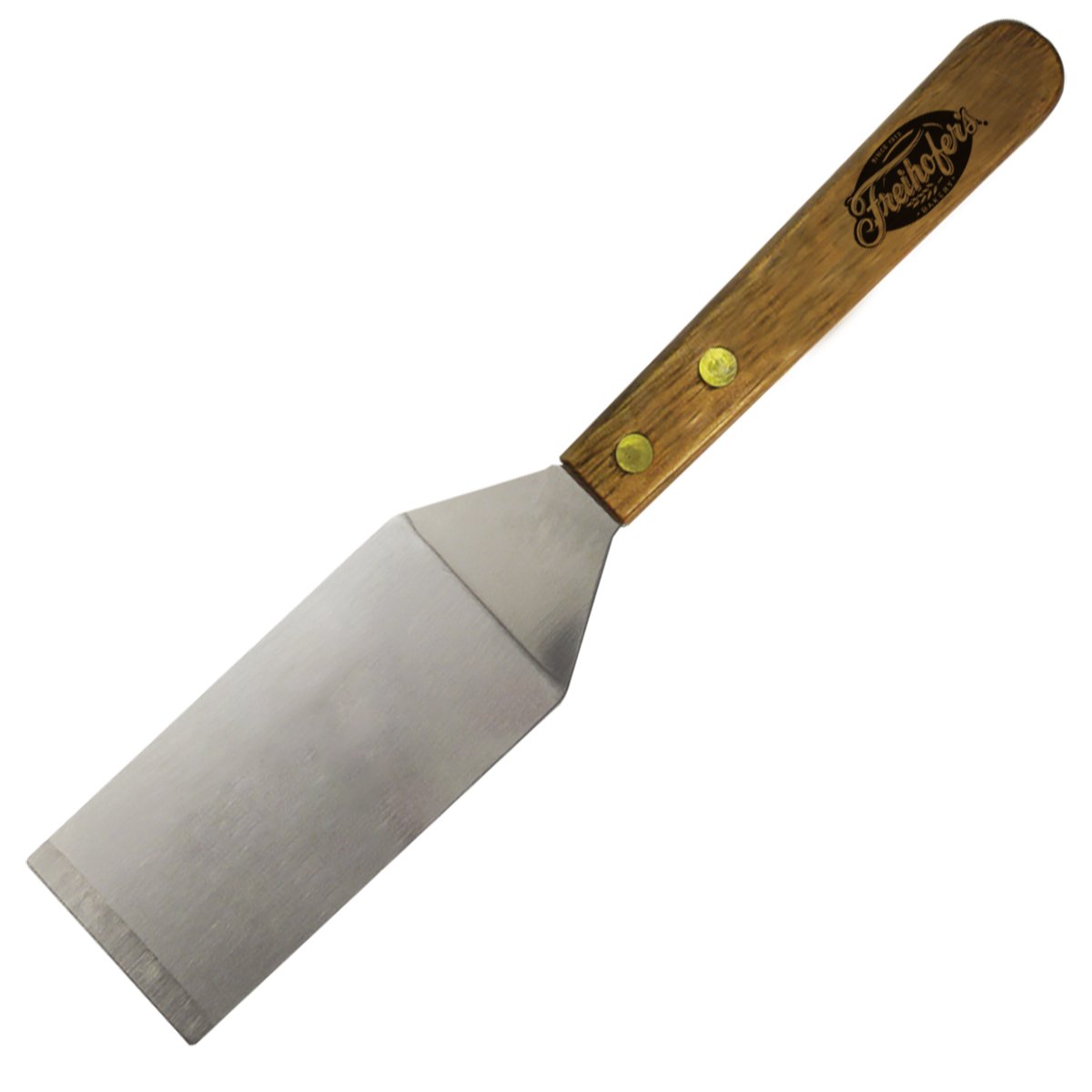 Wood Handle Solid Spatula