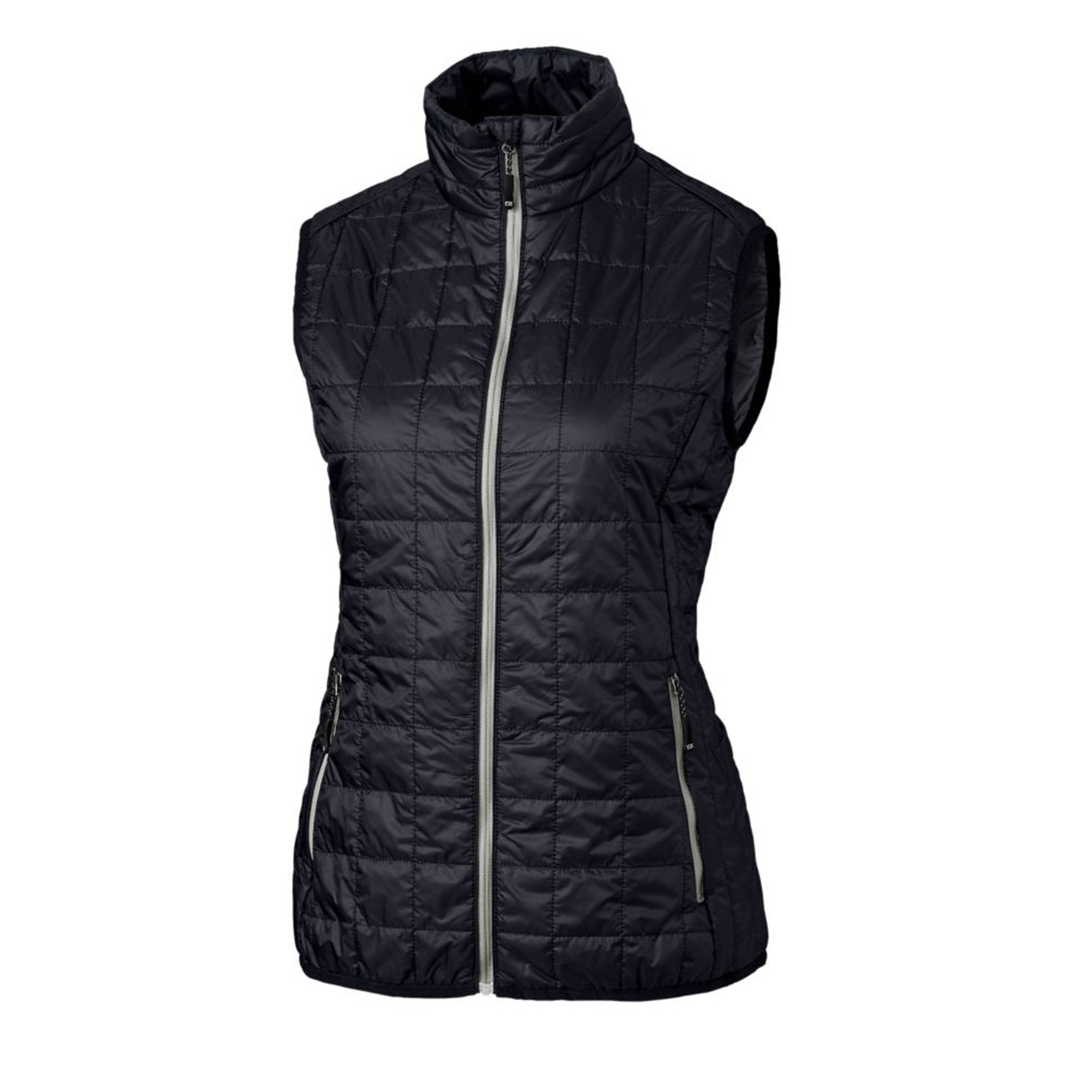 Cutter & Buck Women's Rainier Recycled Insulated Puffer Full Zip Vest