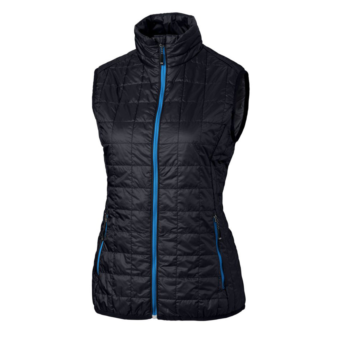 Cutter & Buck Women's Rainier Recycled Insulated Puffer Full Zip Vest