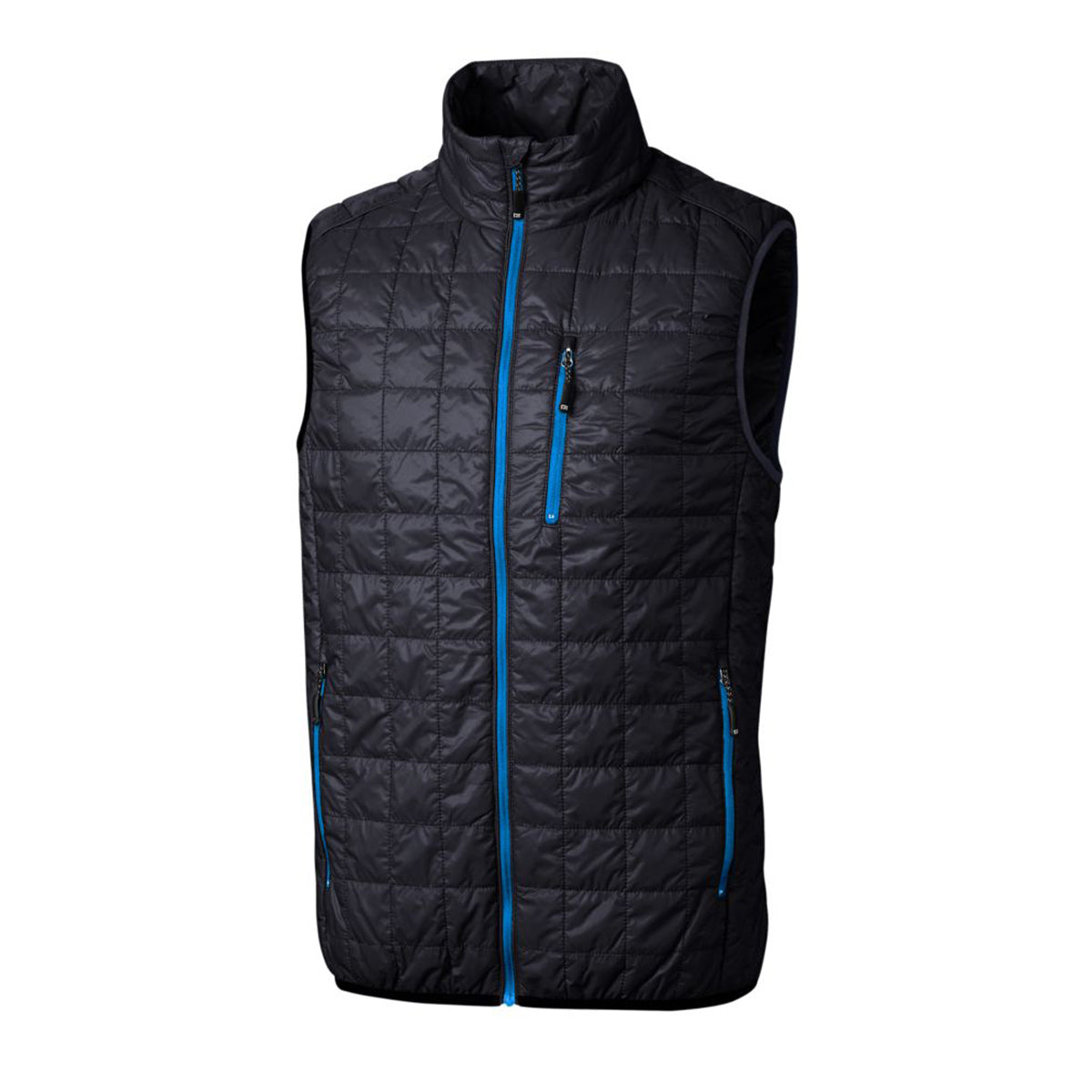 Cutter & Buck Men's Rainier Recycled Insulated Puffer Full Zip Vest