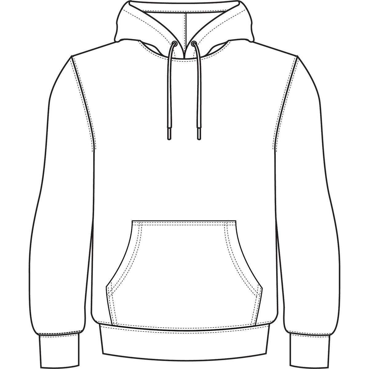 Good Good Blank Fleece Hoodie