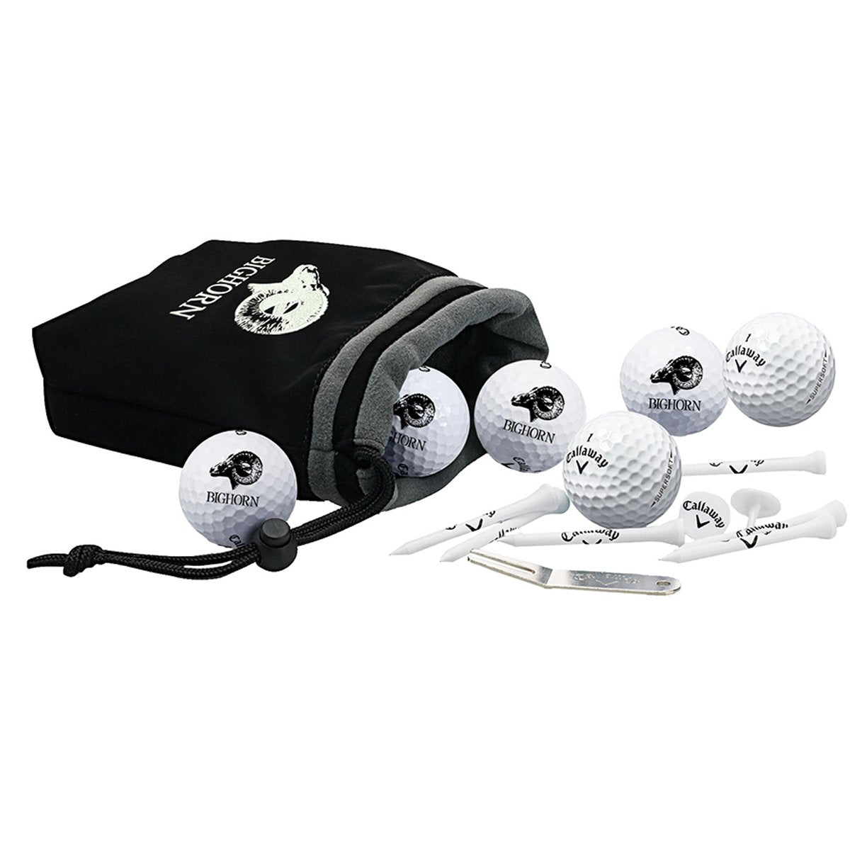 Callaway Warbird 6-Ball Fleece Pouch