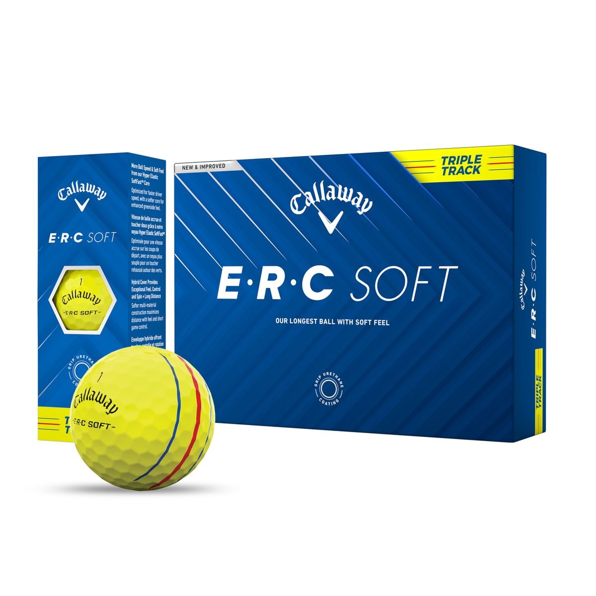 Callaway Erc Soft Yellow Golf Balls