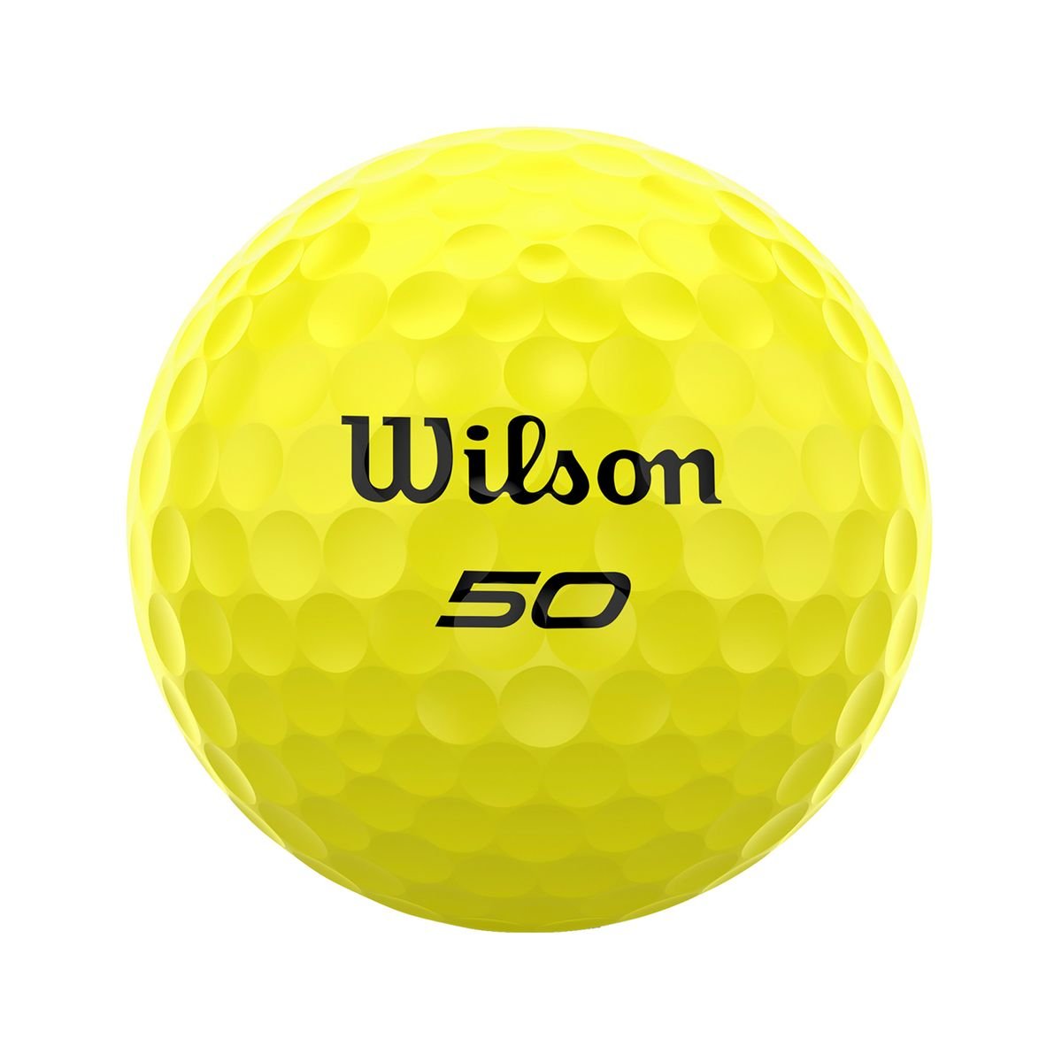 Wilson 50 Elite Yellow Golf Balls