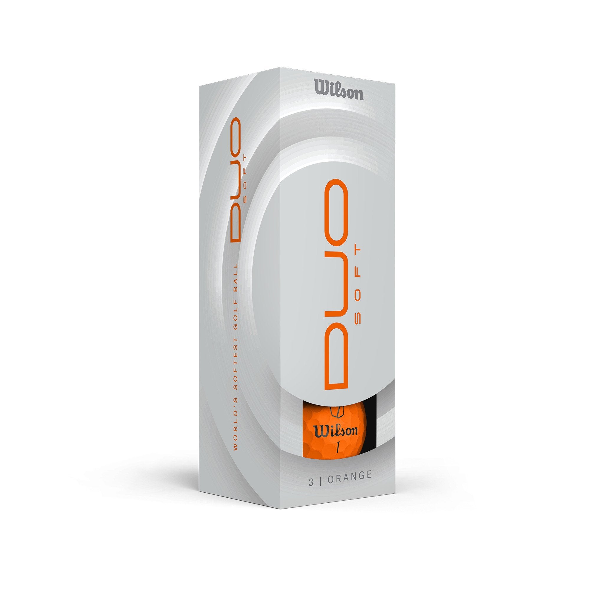 Wilson Duo Soft Orange Golf Balls