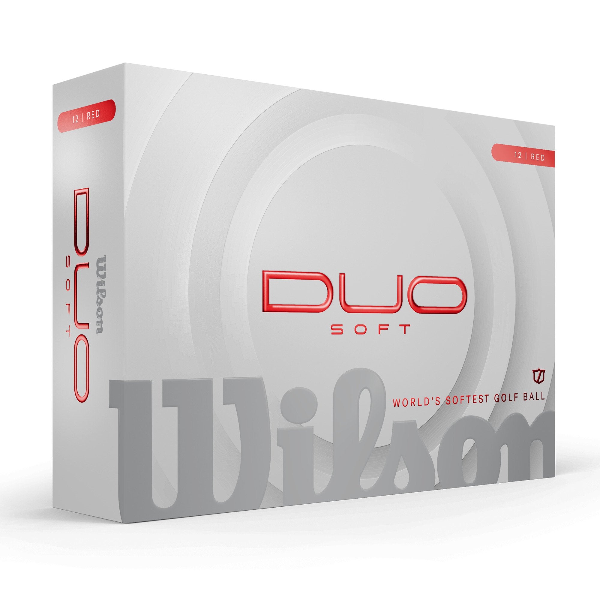 Wilson Duo Soft Red Golf Balls