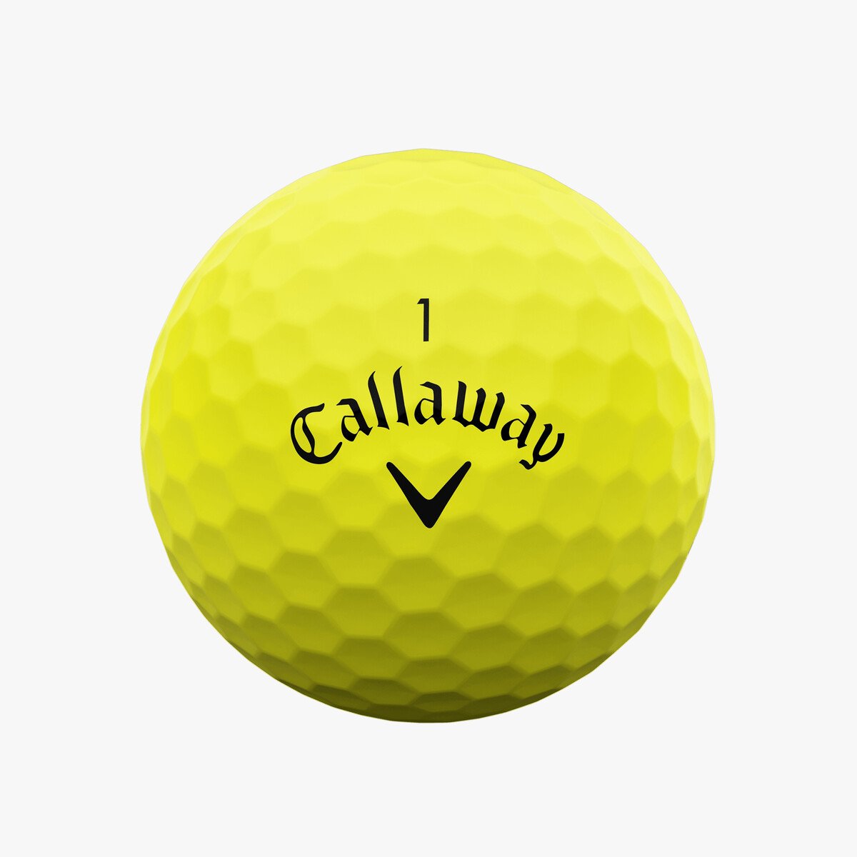 Callaway Superfast Bold Yellow Golf Balls