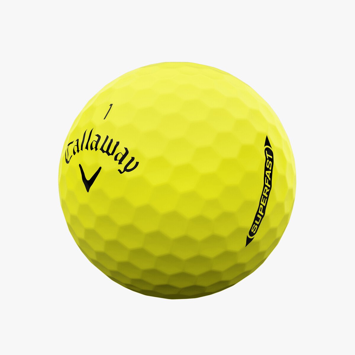 Callaway Superfast Bold Yellow Golf Balls